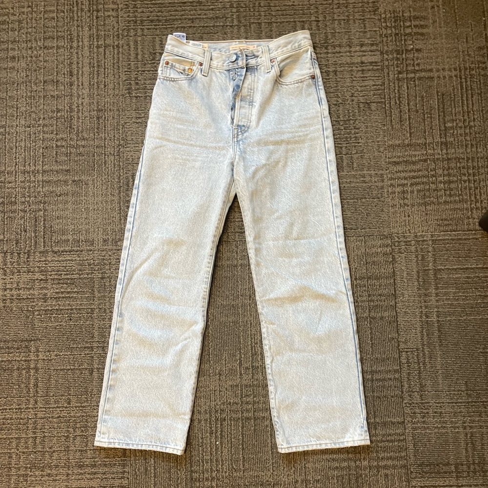 Levi’s ribcage jeans